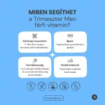 Trimeszter Men étrend-kiegészítő kapszula férfiaknak (2026) 150x