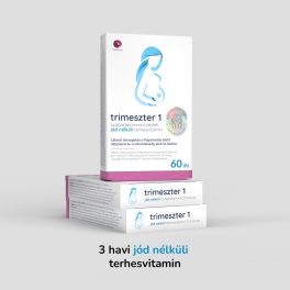   Trimeszter GO Jód Nélküli Csomag - 3db Trimeszter 1 jód nélküli terhesvitamin