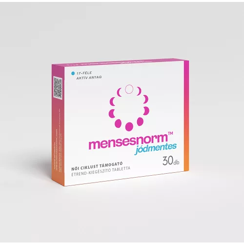 Mensesnorm® Jódmentes női ciklust támogató tabletta 30db
