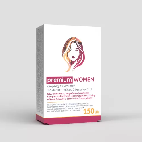 Premium Women szépség és vitalitás étrend-kiegészítő kapszula 150x - Trimeszter Women újra fejlesztett változata