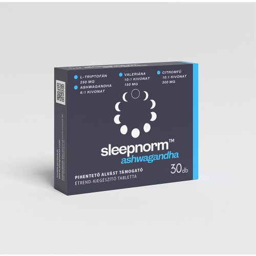Sleepnorm™ Ashwagandha pihentető alvást támogató tabletta 30db