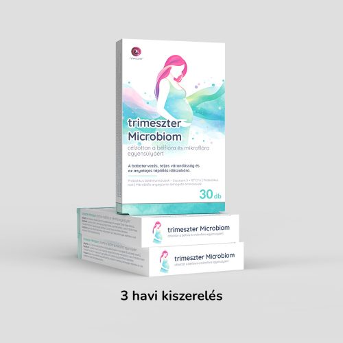 Trimeszter Microbiom 3 havi kiszerelés