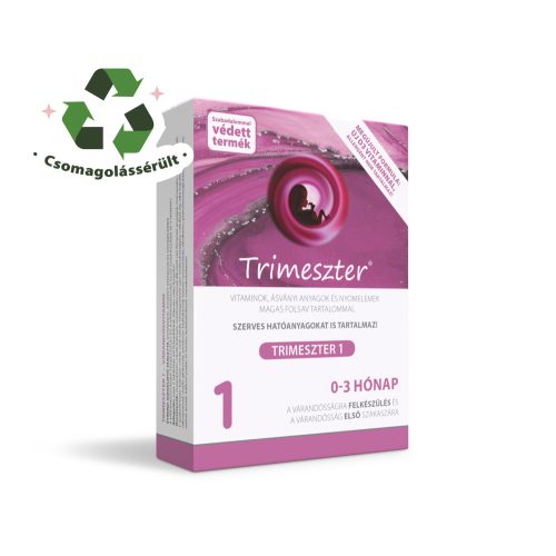 OUTLET Trimeszter 1 Várandósvitamin tabletta 60x (Csomagolássérült)