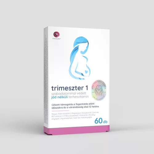 Trimeszter 1 Jód nélküli Várandósvitamin tabletta 60x